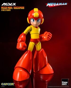 Figurka Mega Man MDLX Action Figurka Mega Man / Rockman (Fire Storm) 10 cm