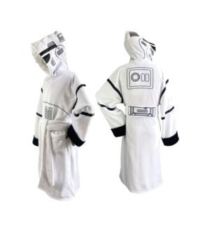 Szlafrok Star Wars Original Stormtrooper Fleece Bathrobe Stormtrooper White