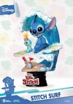 Figurka Disney Summer Series D-Stage PVC Diorama Stitch Surf 15 cm