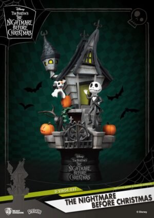 Figurka Nightmare Before Christmas Jack's Haunted House 15 cm