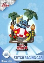 Statuetka Beast Kingdom Lilo & Stitch Stitch Racing Car PVC Diorama