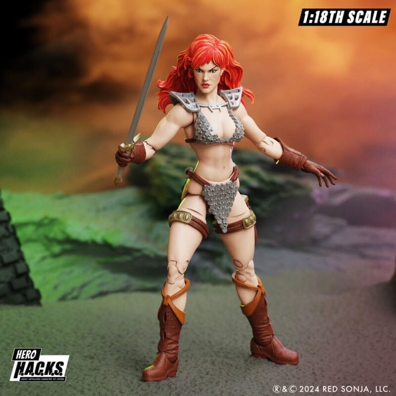 Figurka akcji Red Sonja Hero H.A.C.K.S. od Boss Fight Studio