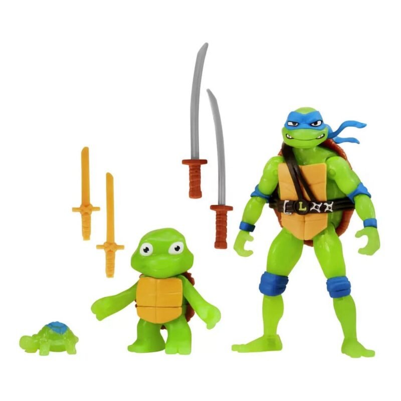 Figurka Teenage Mutant Ninja Turtles: Mutant Mayhem Action Figurka 3-Pack Leonardo Evolution 10 cm