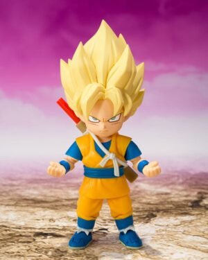 Dragon Ball S.H.Figuarts Action Figurka Super Saiyan Son Goku (mini) Daima 8 cm