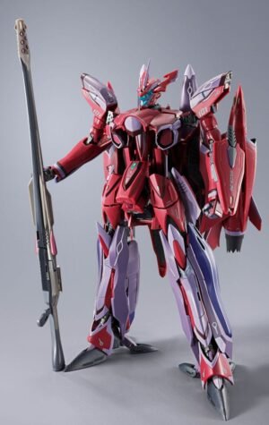 Macross Frontier DX Chogokin Action Figurka VF-27 Gamma SP Super Lucifer Valkyrie Brera Sterne use Revival Ver. 25 cm