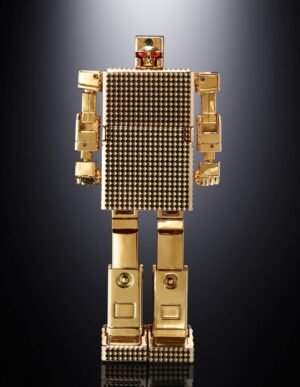 Figurka Golden Warrior Gold Lightan Soul of Chogokin Diecast Action GX-32SP Gold Lightan 50th Anniversary Ver. 13 cm