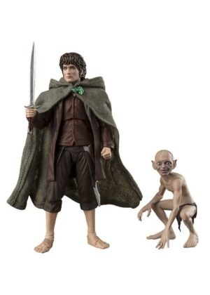 Figurka Lord of the Rings S.H. Figuarts Action Figurki Frodo Torbagins & Gollum