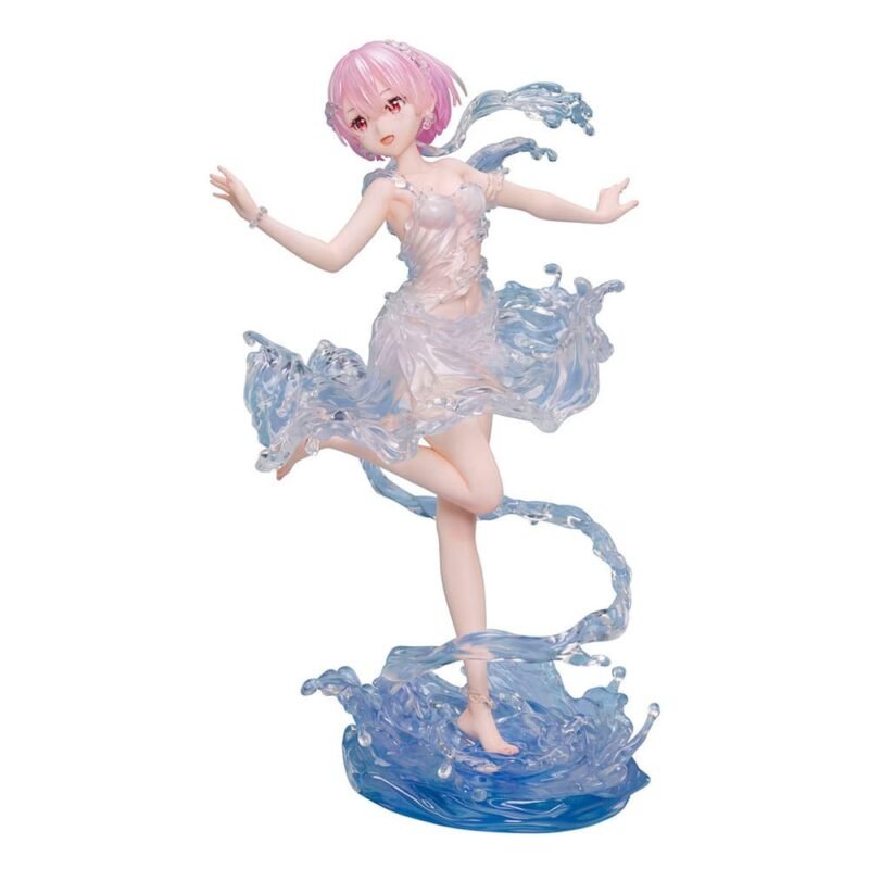 Statuetka Design COCO Re:Zero Ram Aqua Dress 23 cm PVC ręcznie malowana
