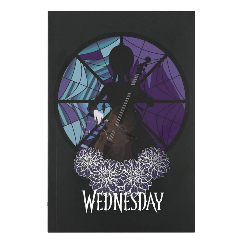 Notatnik Wednesday z Cello Cinereplicas 14,5 x 21 cm