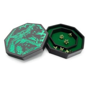 Tacka do kości CritStones Arena Dice Tray Green Dragon
