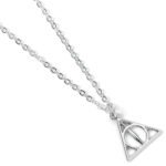 x_crtwnx0054 Naszyjnik Harry Potter Deathly Hallows (srebrny)