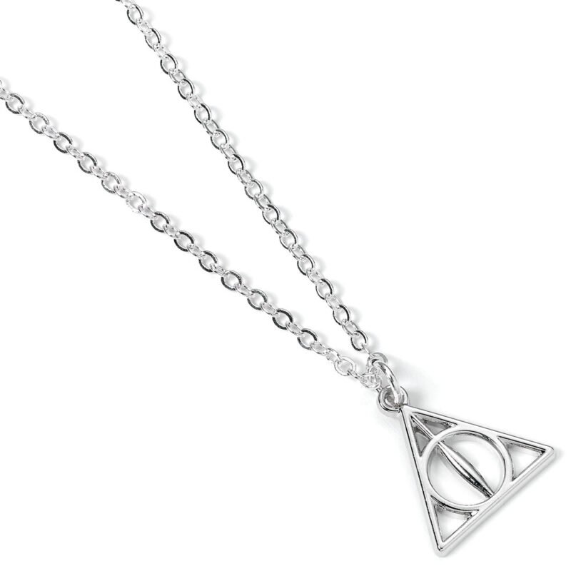 x_crtwnx0054 Naszyjnik Harry Potter Deathly Hallows (srebrny)