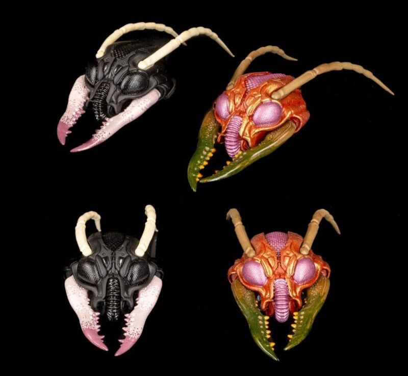 Cosmic Character Pack Action Figurka Accessory Sphexxian Helmets Set