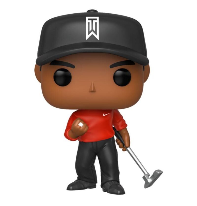Figurka Tiger Woods (Czerwony T-shirt) 9 cm