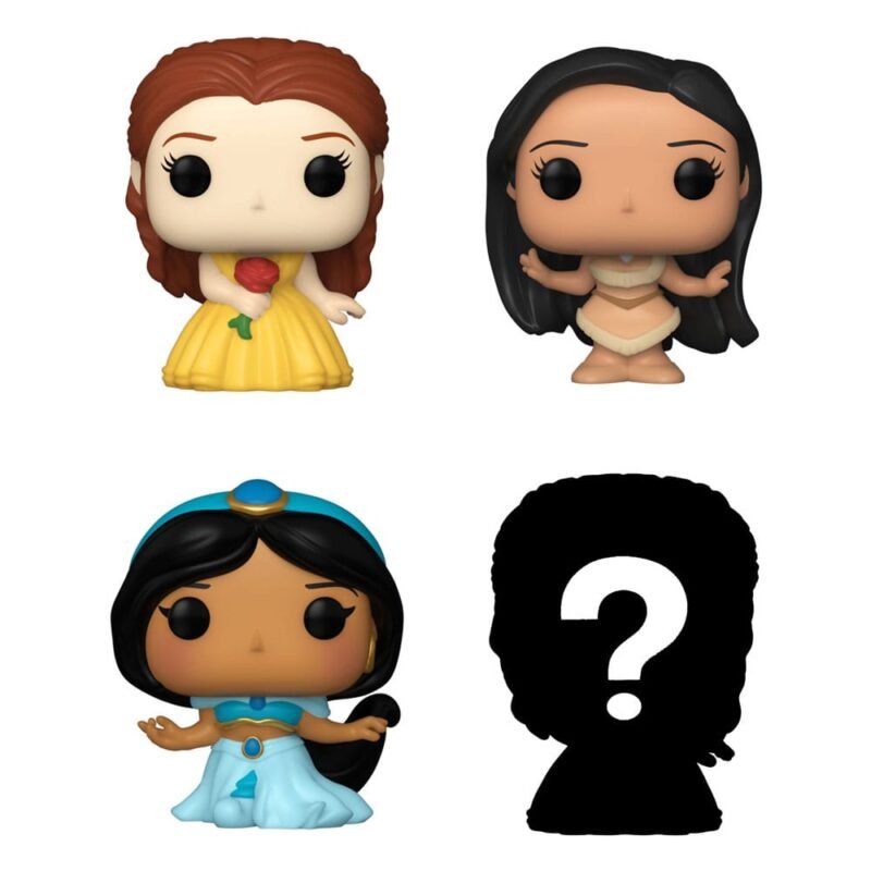 Figurka Disney Princesses Bitty POP! Vinyl Figurka 4-Pack Belle 2,5 cm