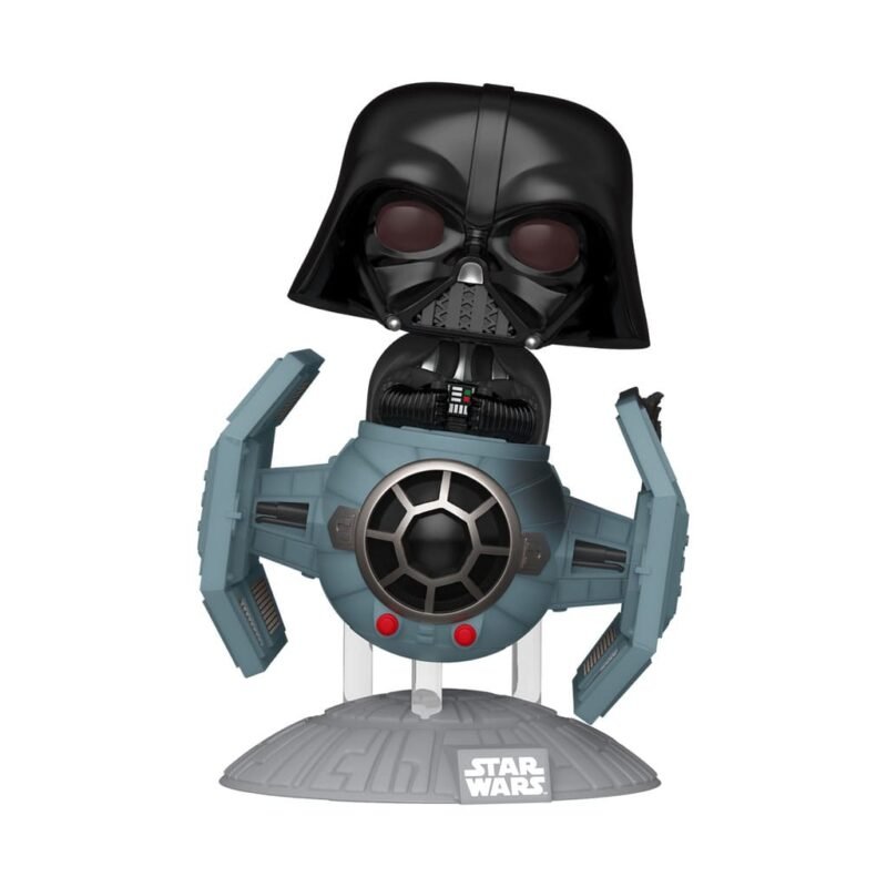 Figurka Star Wars: Dark Side POP! Rides Deluxe Vinyl TIE Advanced x1 w/Vader 9 cm