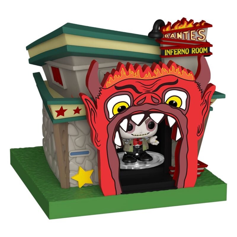 Figurka Beetlejuice Bitty POP! Towns Vinyl Beetlejuice and Dante's Inferno Room
