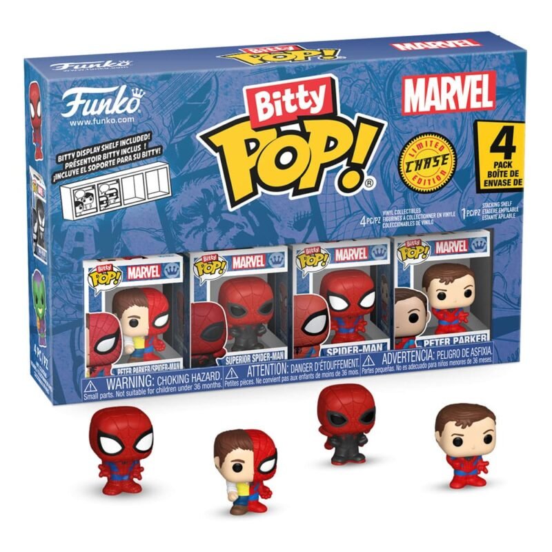 Figurka Spider-Man Bitty POP! Vinyl Figurka 4-Pack Series 4 2 cm
