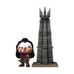 Figurka Lord of the Rings POP! Town Lurtz z Wieżą 9 cm