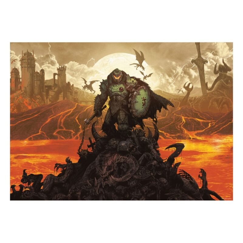 Plakat Doom: The Dark Ages Edycja Limitowana 42 x 30 cm