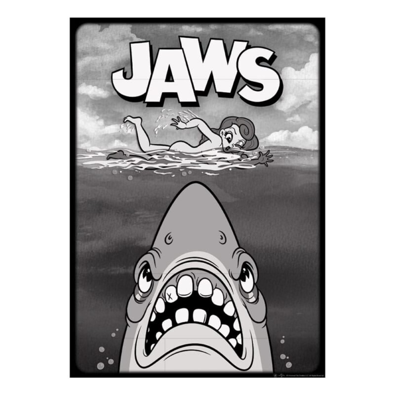 Druk artystyczny Jaws Art Print Limited Edition 42 x 30 cm
