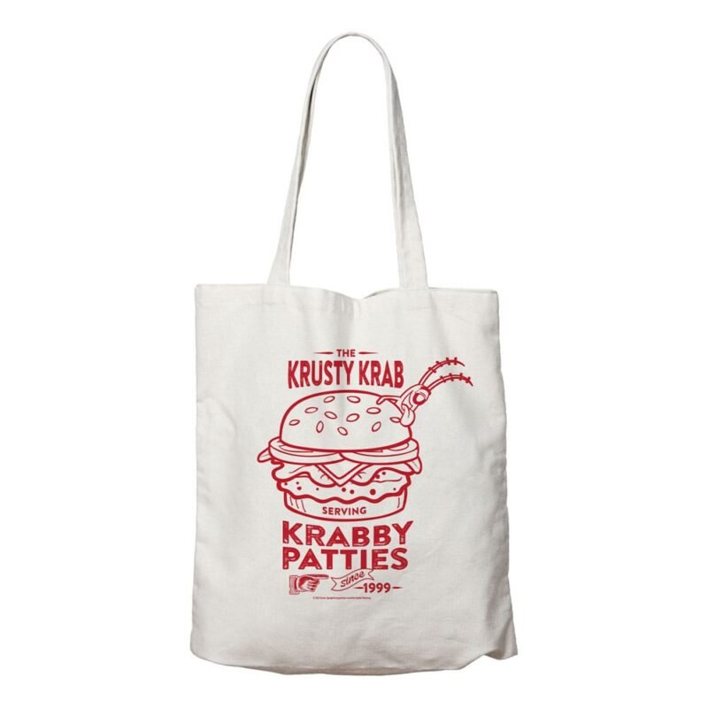 Torba FaNaTtik SpongeBob SquarePants Krusty Krab 40 x 40 cm bawełniana