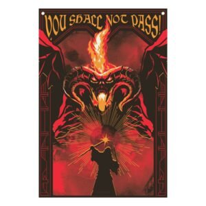 Baner ścienny Lord of the Rings Wall Banner You shall not pass! 125 x 85 cm