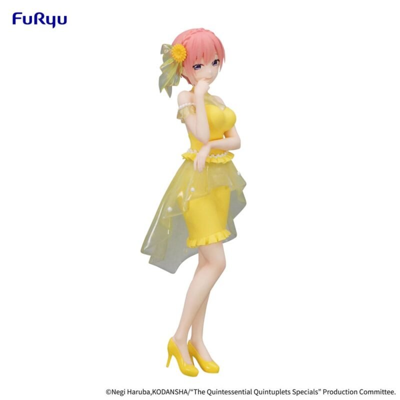Figurka The Quintessential Quintuplets Trio-Try-iT PVC Figurka Statuetka Nakano Ichika Pastel Dress Ver. 21 cm