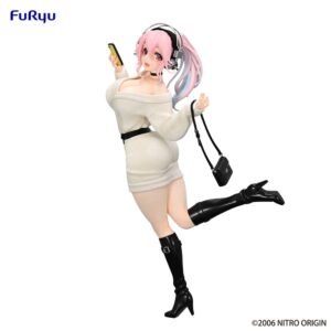 Figurka Super Sonico Trio-Try-iT PVC Figurka Statuetka Winter Memory Ver. 21 cm
