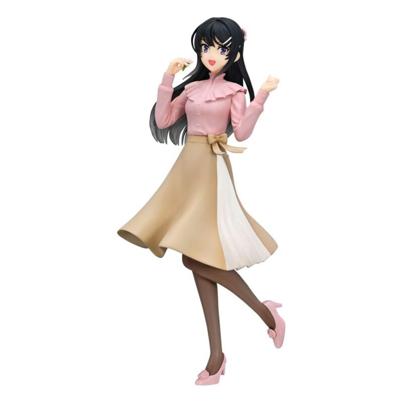 Figurka Rascal Does Not Dream of Bunny Girl Senpai Trio-Try-iT PVC Figurka Statuetka Mai Sakurajima Spring Outfit Ver. 21 cm
