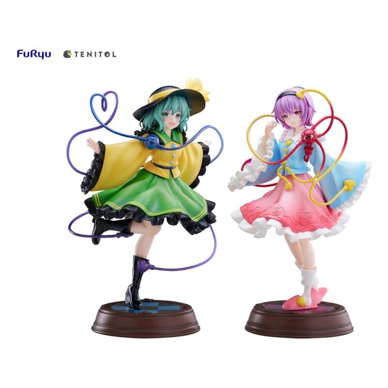 Figurka Touhou Project Tenitol PVC Figurka Statuetka Koishi Komeiji & Satori Komeiji 22 cm