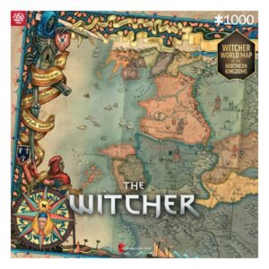 Puzzle 1000 elementów The Witcher 3 Królestwa Północy
