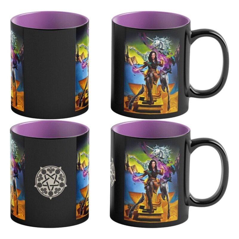 Kubek The Witcher III: Wild Hunt Game Art Chronicles Heat Change Mug Yennefer inspired by Salvador Dali 450 ml