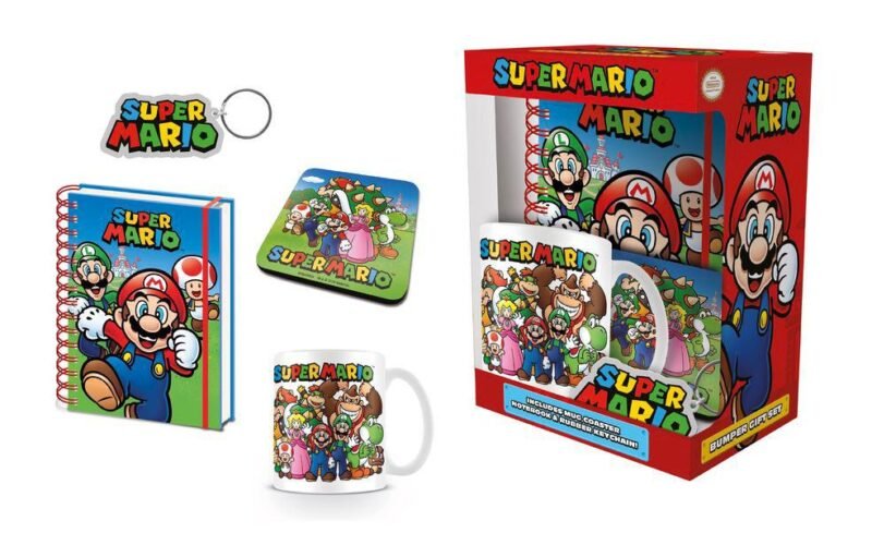 Zestaw Premium Super Mario z Pudełkiem Prezentowym