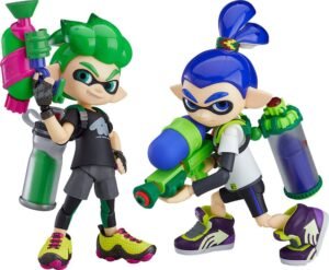 Splatoon/Splatoon 2 Figma Action Figurka Splatoon Boy DX Edition 10 cm
