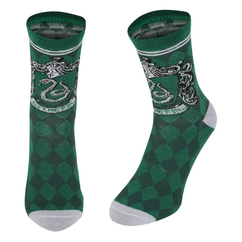 x_har05015sscs-m Skarpetki Harry Potter Skarpetki Slytherin S-M