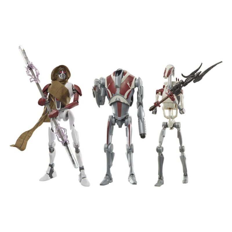 Figurka Star Wars Jedi: Survivor Black Series Action Figurka 3-Pack Magna Guard, Super Battle Droid & Battle Droid
