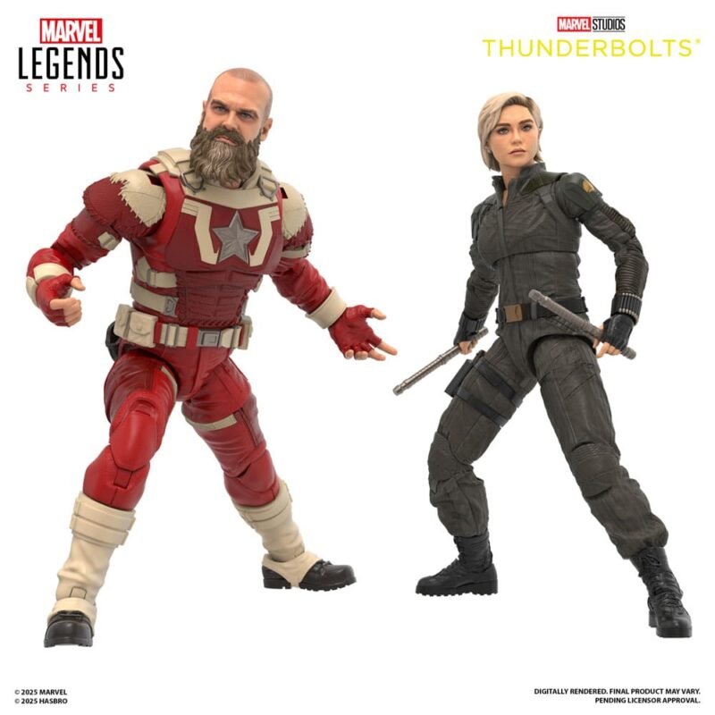 Figurka Thunderbolts Marvel Legends 2-Pack Yelena Belova i Red Guardian 15 cm