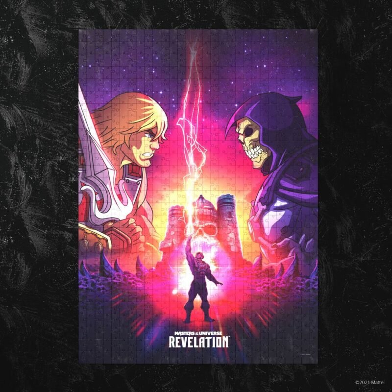 x_heo01006 Masters of the Universe: Revelation™ Jigsaw Puzzle He-Man™ and Skeletor™ (1000 pieces)