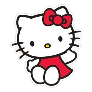 Poduszka Sanrio Hello Kitty Red Dress 36 cm