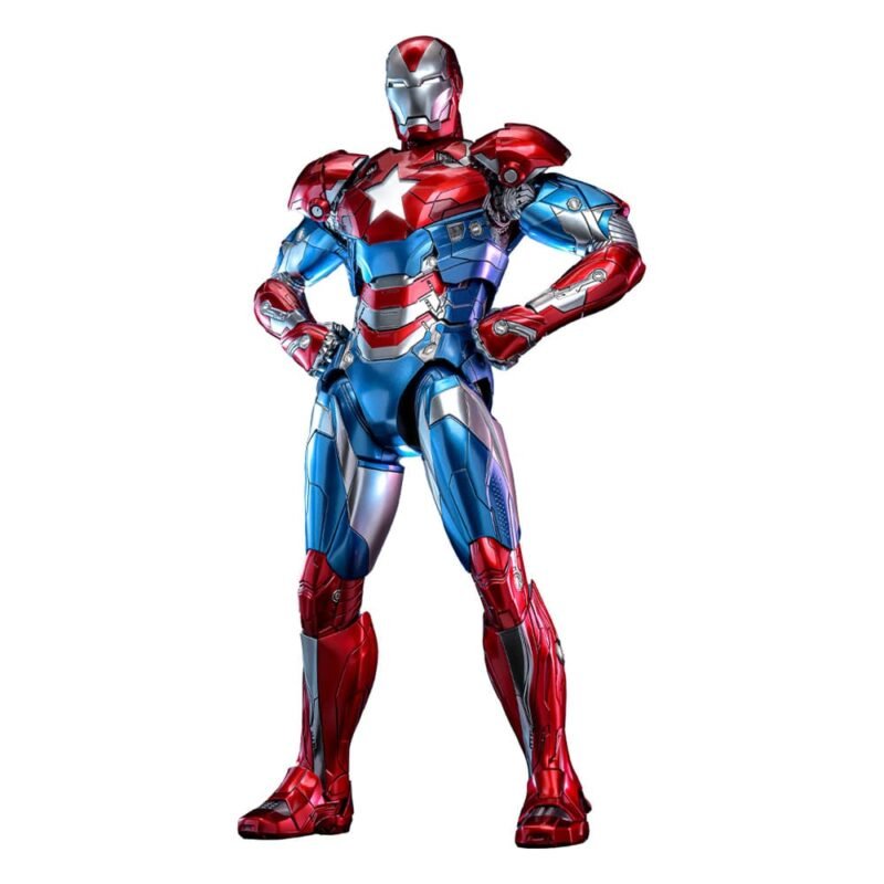 Figurka Marvel Comic Diecast Masterpiece Action Figurka 1/6 Iron Patriot Hot Toys Exclusive 32 cm