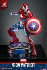 Figurka Marvel Comic Diecast Masterpiece Action Figurka 1/6 Iron Patriot Hot Toys Exclusive 32 cm