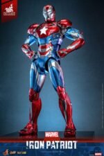Figurka Marvel Comic Diecast Masterpiece Action Figurka 1/6 Iron Patriot Hot Toys Exclusive 32 cm