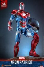 Figurka Marvel Comic Diecast Masterpiece Action Figurka 1/6 Iron Patriot Hot Toys Exclusive 32 cm