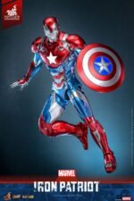 Figurka Marvel Comic Diecast Masterpiece Action Figurka 1/6 Iron Patriot Hot Toys Exclusive 32 cm