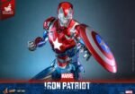 Figurka Marvel Comic Diecast Masterpiece Action Figurka 1/6 Iron Patriot Hot Toys Exclusive 32 cm