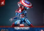 Figurka Marvel Comic Diecast Masterpiece Action Figurka 1/6 Iron Patriot Hot Toys Exclusive 32 cm