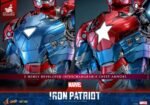 Figurka Marvel Comic Diecast Masterpiece Action Figurka 1/6 Iron Patriot Hot Toys Exclusive 32 cm