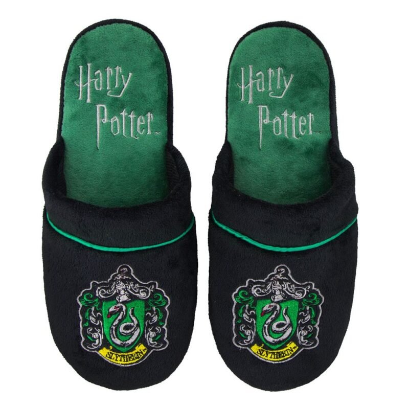 Kapcie Harry Potter Slytherin rozmiar M/L