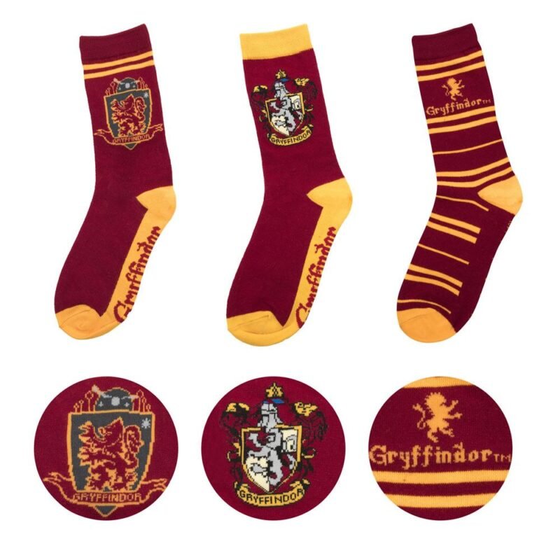 Skarpetki Gryffindor 3-pak